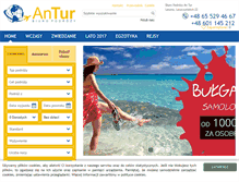 Tablet Screenshot of antur.pl